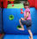 9007-Insuflável Red Bricks Jumping Castle Dimensões:-3,00x2,80x2,25 - Foto 3