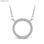 925 Silver Pendant / Choker with Cubic Zirconite. - Zdjęcie 2