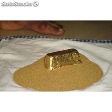 98,3% Purity Gold Dust &amp; Bars For Sale