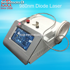 980nm Diode Laser pour enlèvement de la veine d&#39;araignée, élimination vasculaire
