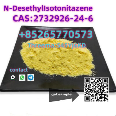 99% Pure Powder N-DesethylIsotonitazene cas2732926-24-6 CAS119-61-9,10250-27-8 - Photo 4