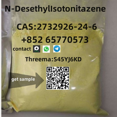 99% Pure Powder N-DesethylIsotonitazene cas2732926-24-6 CAS119-61-9,10250-27-8 - Photo 5