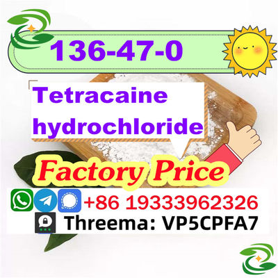 99% Purity 136-47-0 Tetracaine hydrochloride Security Clearance