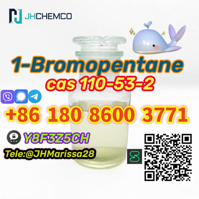 99% Purity Low Price cas 110-53-2 1-Bromopentane Threema: Y8F3Z5CH