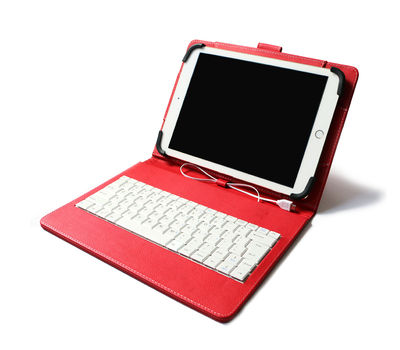 Ã tui avec clavier intÃ©grÃ© pour tablettes 9 Ã 11 pouces micro-USB (Samsung