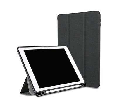Ã tui smart cover pour iPad avec porte-stylet - Noir