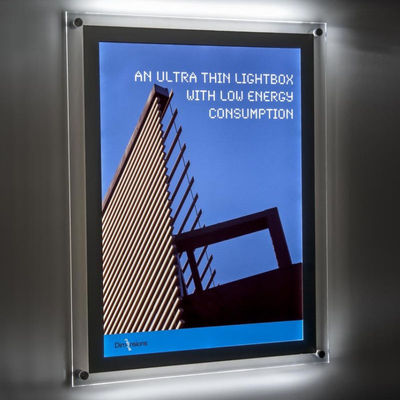 A4 LED Fenster Licht Taschen Panel Immobilienmakler Display - Foto 2