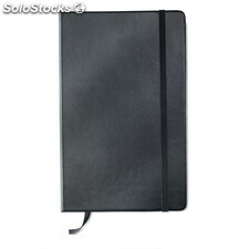 A5 cuaderno a rayas negro MIMO1804-03