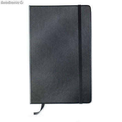 A5 cuaderno a rayas negro MIMO1804-03