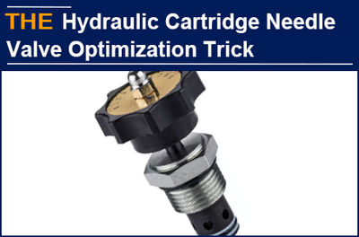 AAK Hydraulic Cartridge Needle Valve used a 6 mm chamfer trick to solve Peder&#39;s