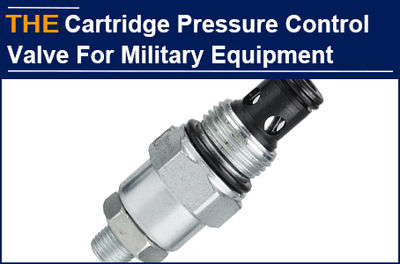 AAK Hydraulic Cartridge Pressure Control Valve is used for Military Equipment, a
