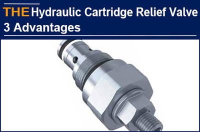 AAK hydraulic cartridge relief valve has 3 advantages, become the preferred hydr