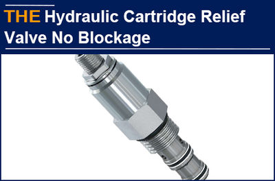 AAK Hydraulic Cartridge Relief Valve without Stuck, solved the big problem of af