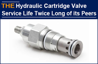 AAK Hydraulic Cartridge Valve is 20% more expensive, but its service life is twi