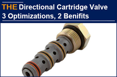 AAK Hydraulic Directional Control Cartridge Valve is optimized in 3 ways, which
