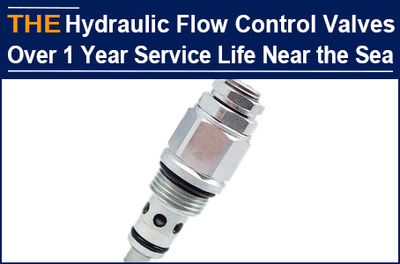 AAK hydraulic flow control valves were still normal after being used for 15 mont