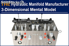 AAK Hydraulic Manifold, adhere to the 3-dimensional mental model, and serve 3 ma