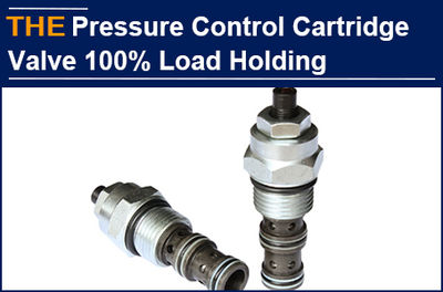 AAK Hydraulic Pressure Control Cartridge Valve with 100% load holding, and solve