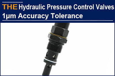 AAK hydraulic pressure control valve with 1μm Accuracy Tolerance and Opening and
