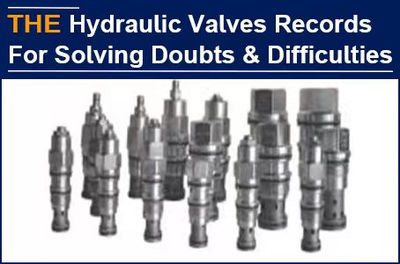 AAK hydraulic valves records thoughts in words, only to solve your doubts and di