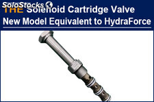 AAK new model E-SV12-41 Solenoid Cartridge Valve, Equivalent to HydraForce SV12-