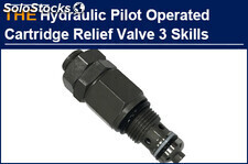 AAK optimized Hydraulic Pilot-Operated Cartridge Relief Valve with 3 Skills, and