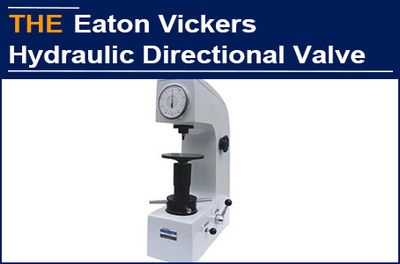 AAK used Rockwell hardness tester to check the hardness index of hydraulic valve