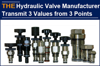 AAK uses 3 points to promote the content of hydraulic valves and transmit 3 valu