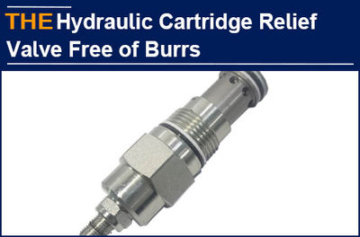 AAK uses the 4-step method to ensure that the cartridge relief valve is free of