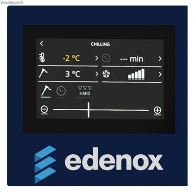 Abatidor de temperatura Edenox AM 031 CD E-FEEL - Foto 2