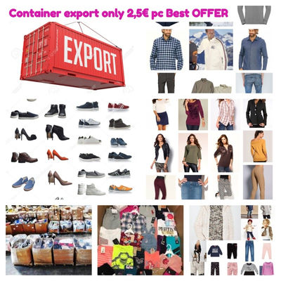 Abbigliamento e calzature export top mix