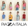 Abbigliamento estivo per bambini del marchio piazza italia all&#39;ingrosso