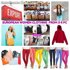Abbigliamento femminile european mix pack