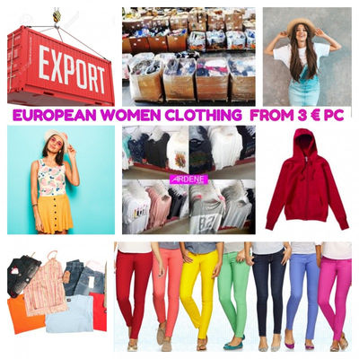Abbigliamento femminile european mix pack
