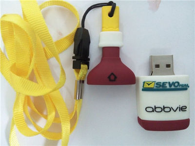 AbbVie botella nutracéutico contenedor drogas usb Flash Drive de 4gb