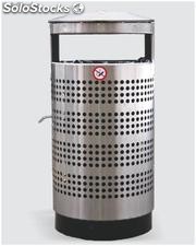 Abfallbehalter 70L / Dustbin 70L stainless steel