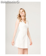 abiti donna fontana 2.0 bianco (42067)