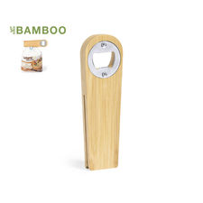 Abridor magnético de bambú