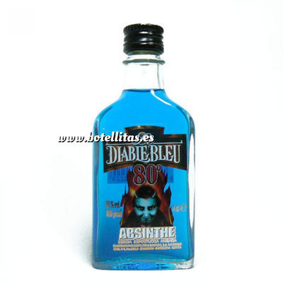 Comprar Petacas Absenta Calavera Azul 89.9% 35 CL Barato Online