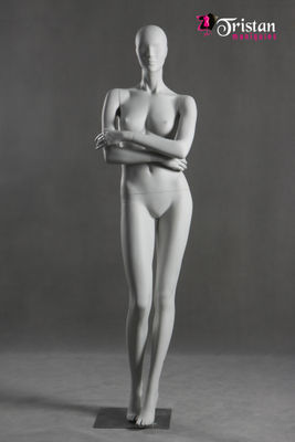 Abstract female mannequin ghiaccio colore bianco - Foto 5