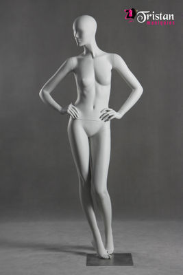 Abstract female mannequin ghiaccio colore bianco - Foto 5