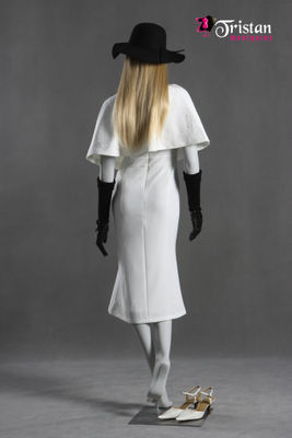 Abstract female mannequin ghiaccio colore bianco - Foto 4