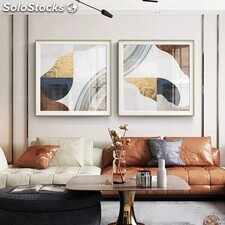 Abstract simple wall decoration canvas printing art poster