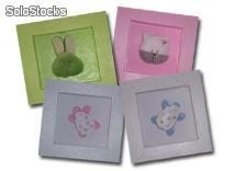 Accesorios Decoración Infantil - Cuadros con caritas