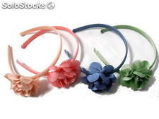 Accessori per capelli in stock, Cerchietti fermacapelli con fiore colorati