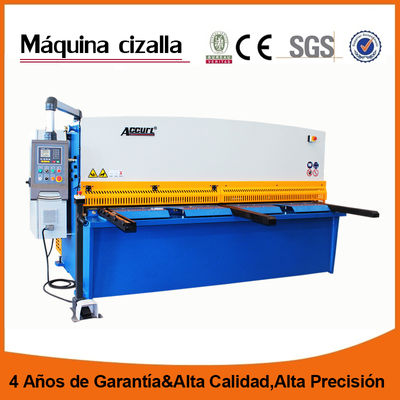 Accurl venta cizalla guillotina hidraulica para chapas y lasminas MS7-10*2500mm