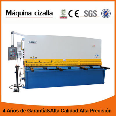 Accurl venta cizalla guillotina hidraulica para chapas y lasminas MS7-16*2500mm