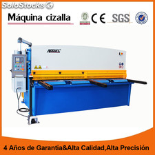 Accurl venta cizalla guillotina hidraulica para chapas y lasminas MS7-16*8000mm