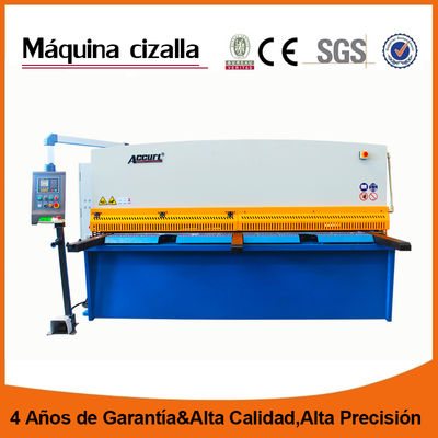 Accurl venta cizalla guillotina hidraulica para chapas y lasminas MS7-8*5000mm