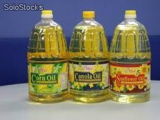 aceite de maíz refinado ( 1l , 2l , 2.5l , 4l, 5l embalaje de la botella )